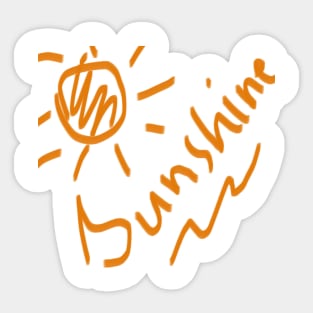 sunshine Sticker